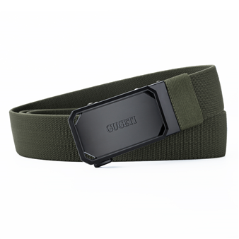 GUGETI Men's Elastic Stretch Belt with Automatic Buckle 3.5CM